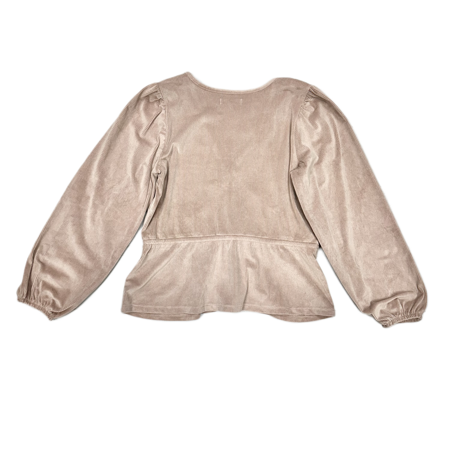 Top Long Sleeve By Madewell In Mauve, Size: M