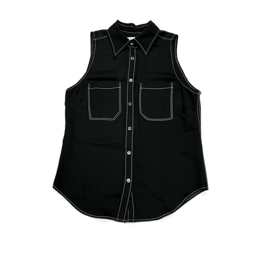 Black & White Top Sleeveless Designer By Frame, Size: Xs