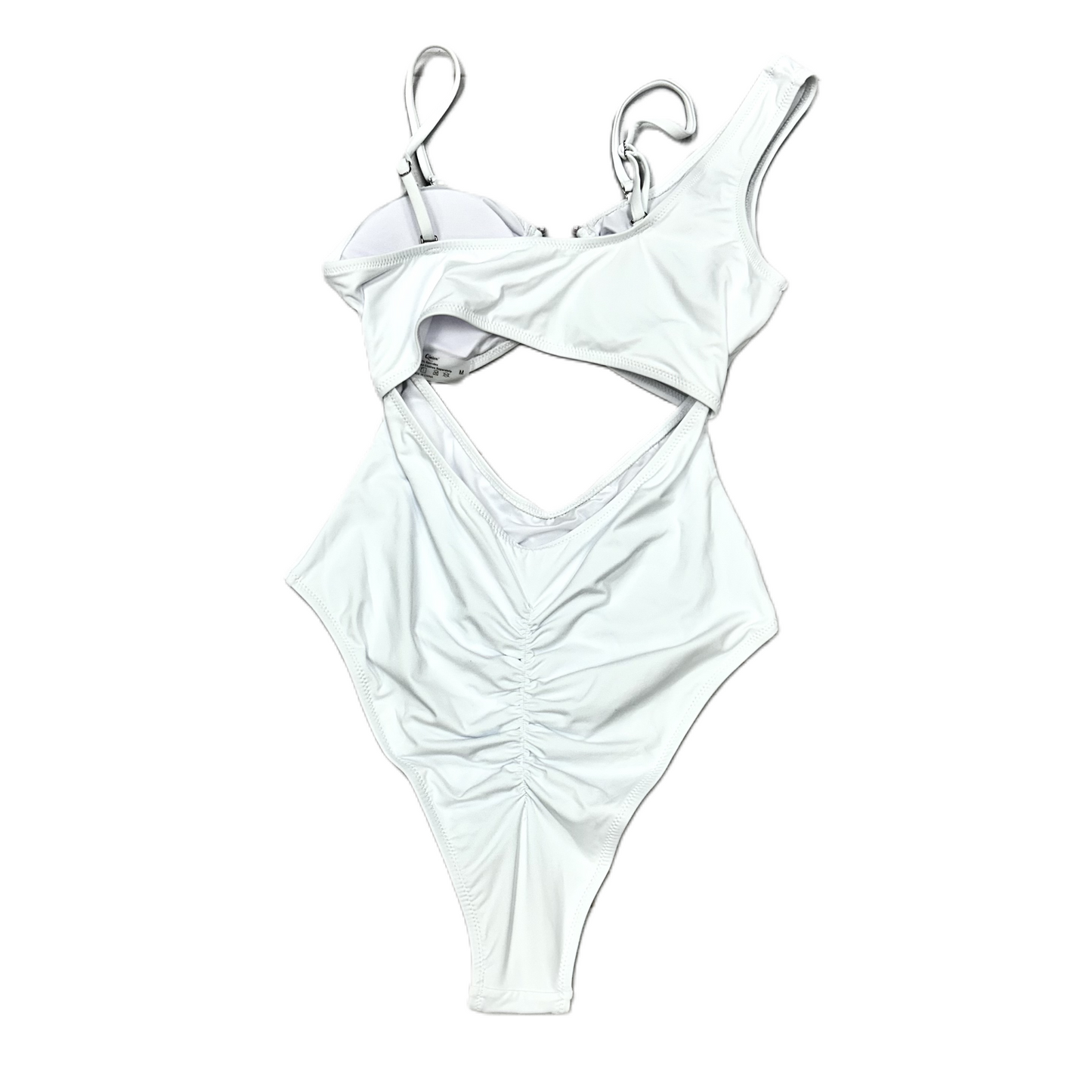 White Swimsuit By Qinsen, Size: M