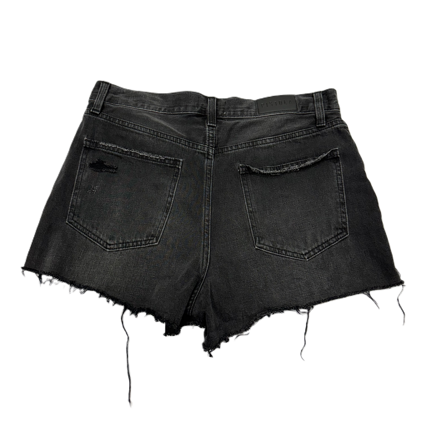 Black Denim Shorts By Pistola, Size: 6