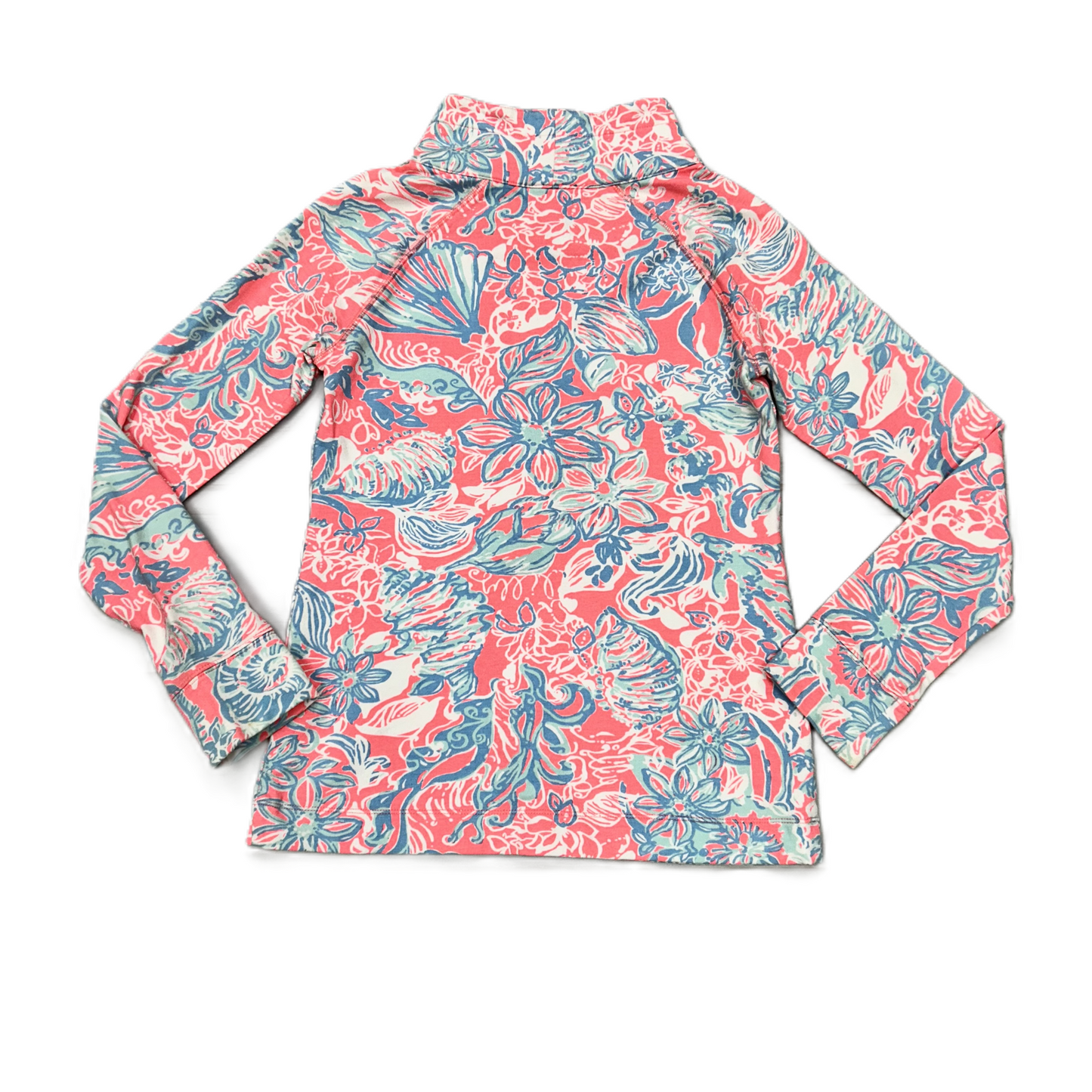 Sweatshirt Designer By Lilly Pulitzer In Blue & Pink, Size: Xxs