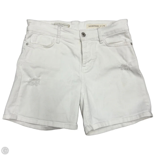 Shorts By Pilcro In White Denim, Size: 2