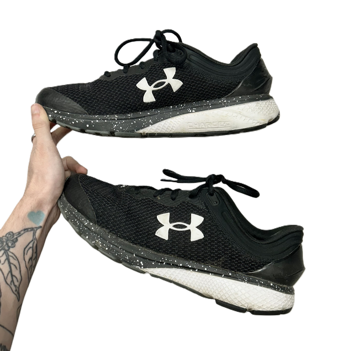 Shoes Athletic By Under Armour In Black, Size: 10.5