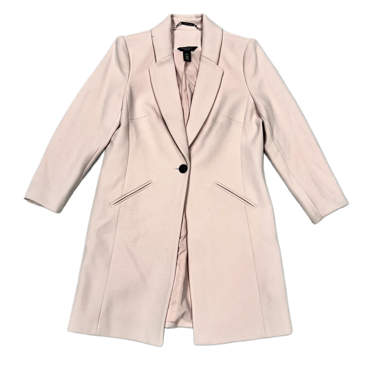 Coat Peacoat By White House Black Market In Pink, Size: Mp