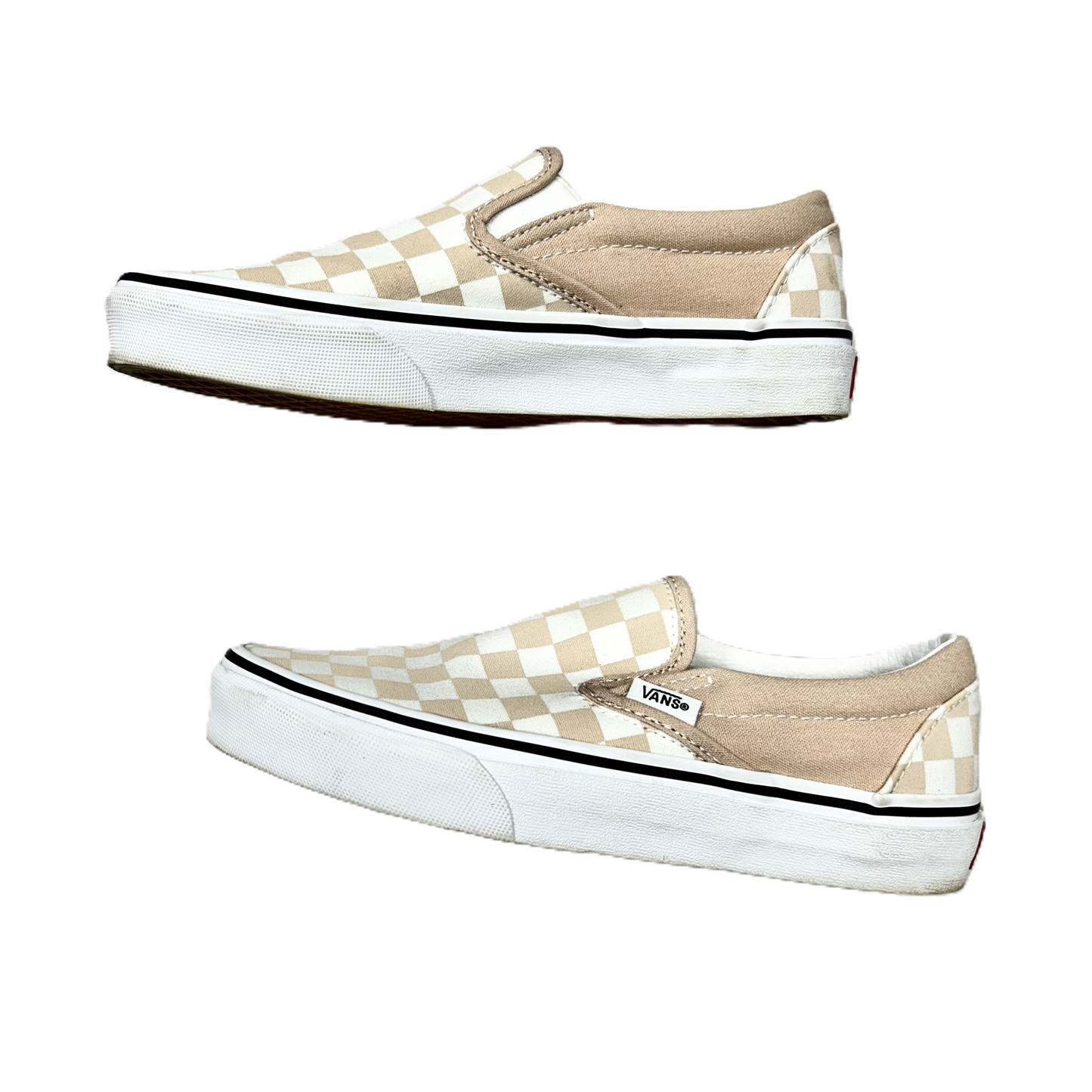 Shoes Sneakers By Vans In Checkered Pattern, Size: 6