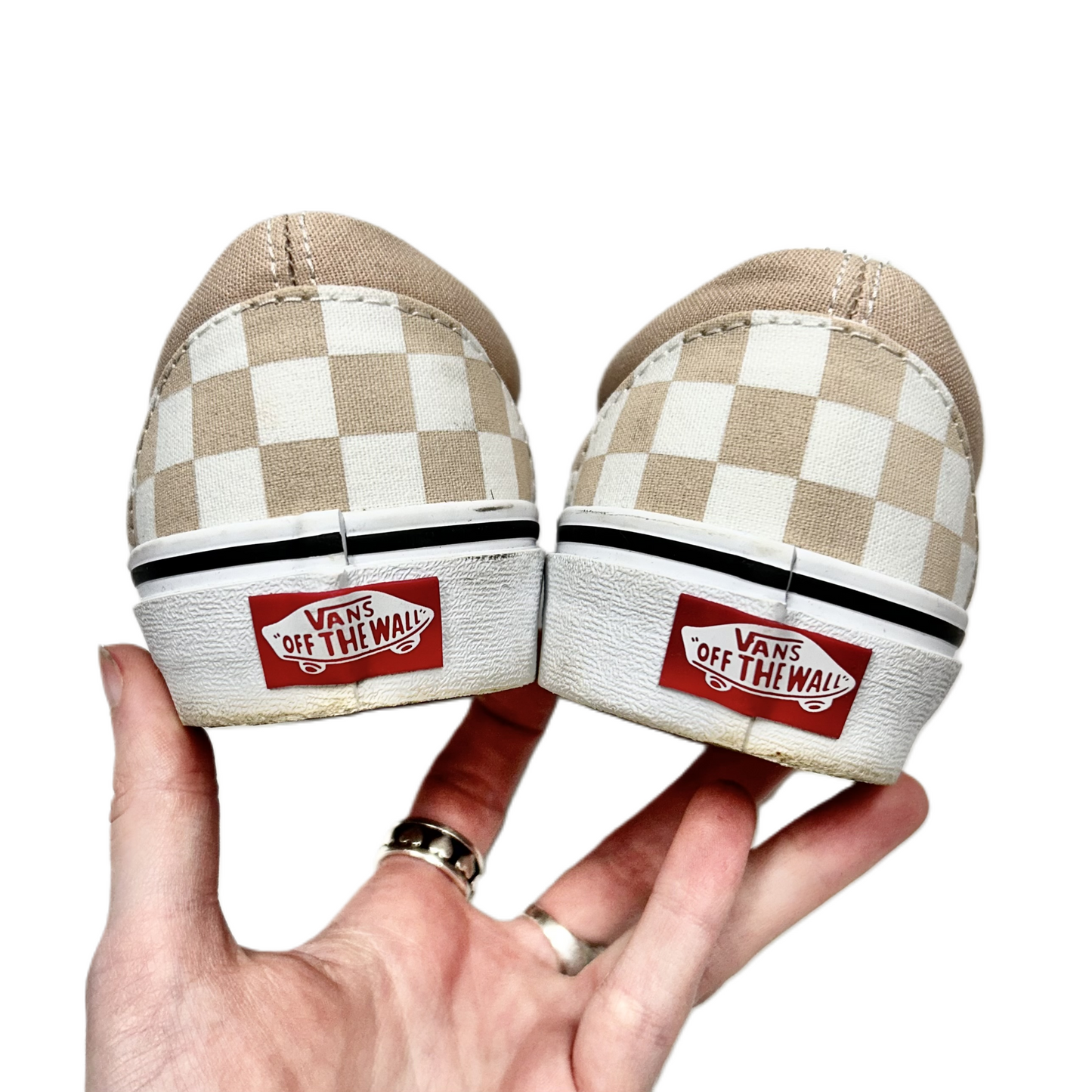 Shoes Sneakers By Vans In Checkered Pattern, Size: 6