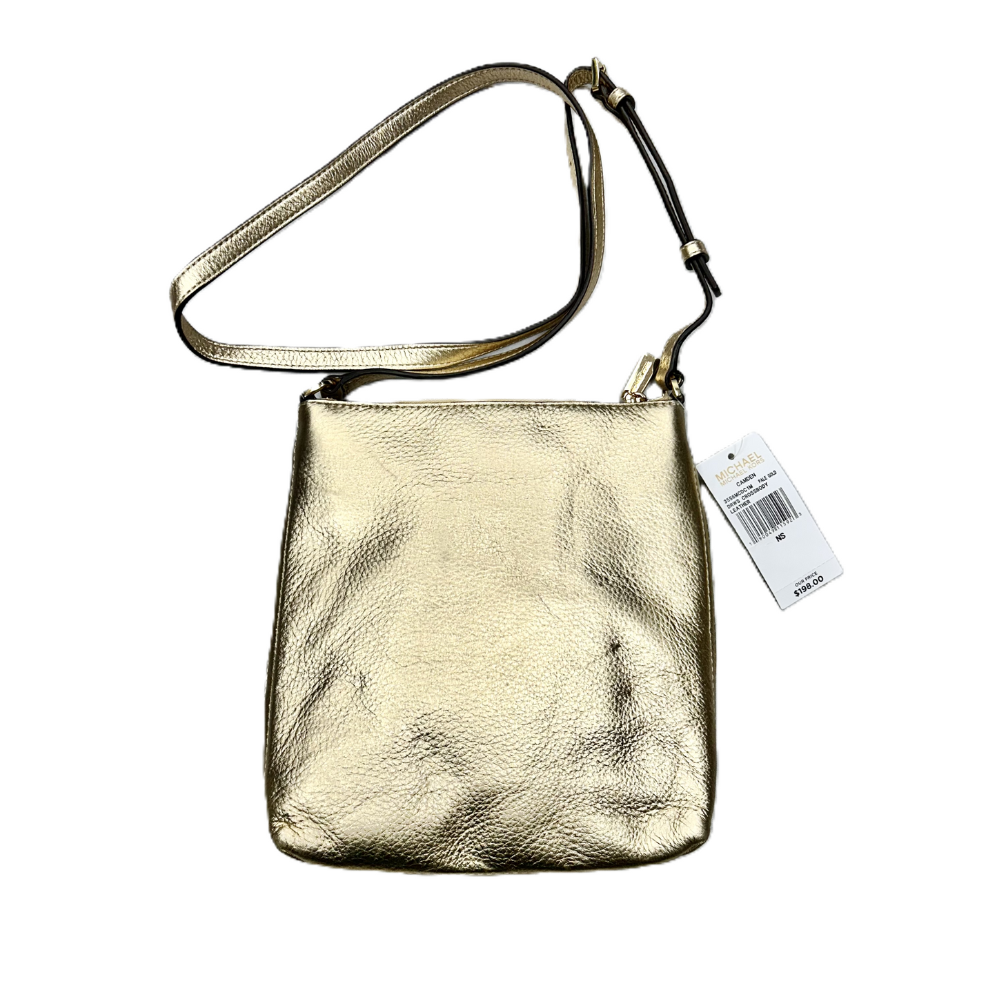 Crossbody Leather By Michael By Michael Kors, Size: Medium