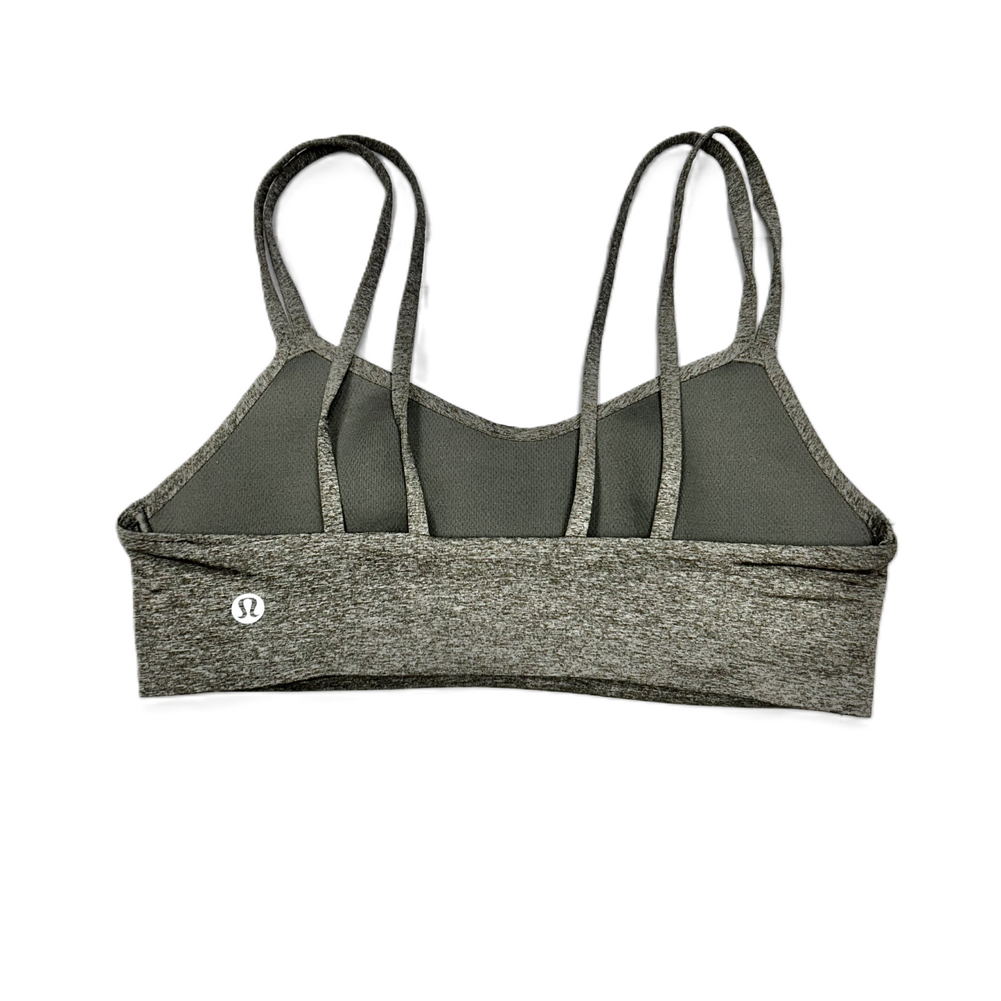 Athletic Bra By Lululemon In Grey, Size: S