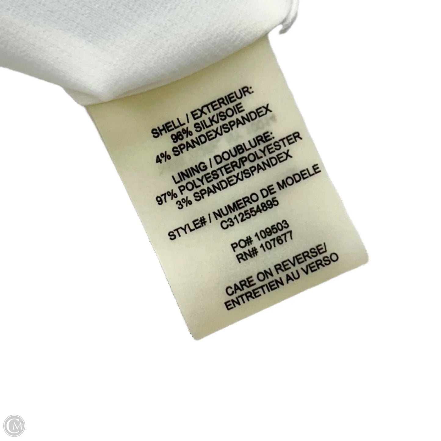 Tunic Designer By Alice + Olivia In Blue & White, Size: M