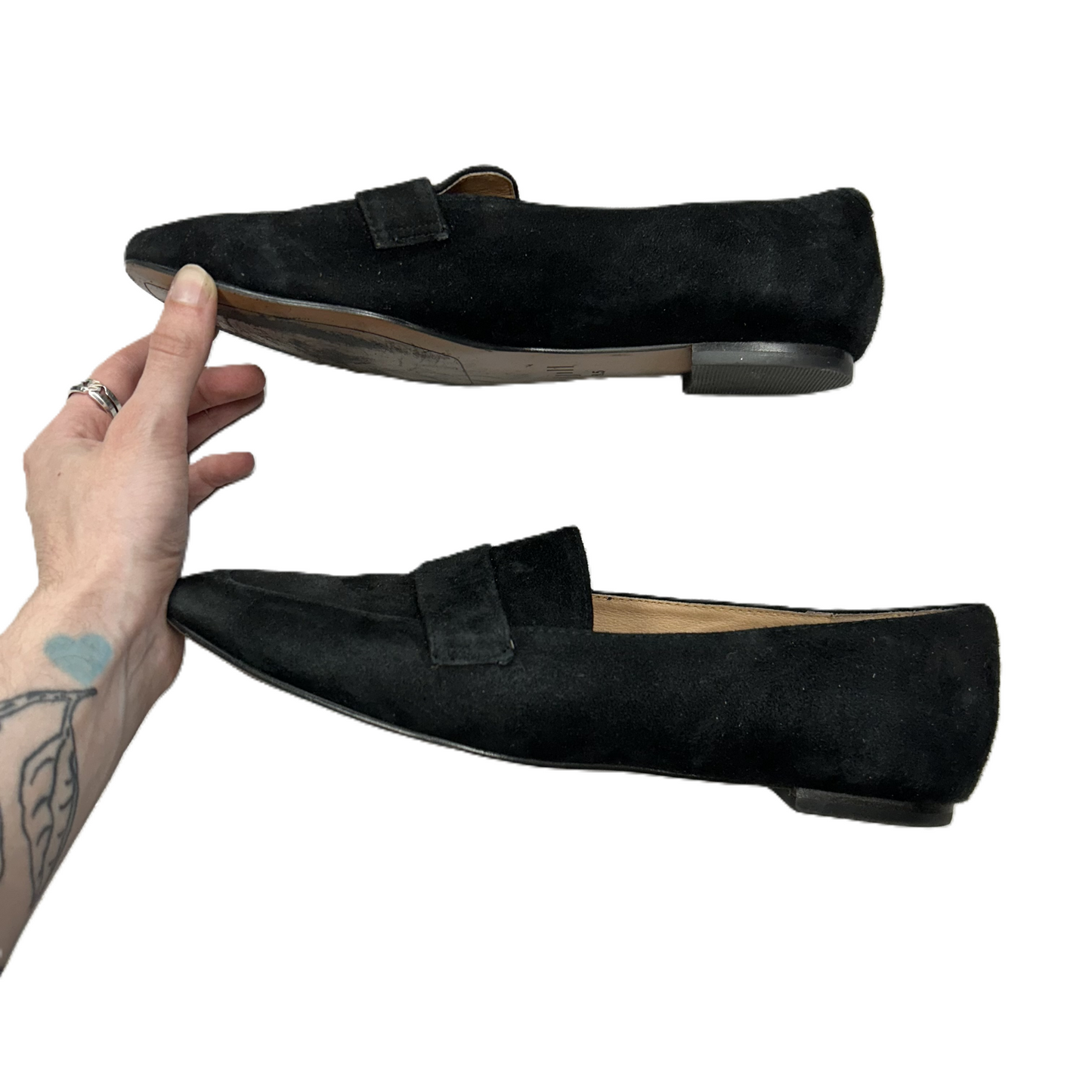 Black Shoes Flats By J. Jill, Size: 8.5