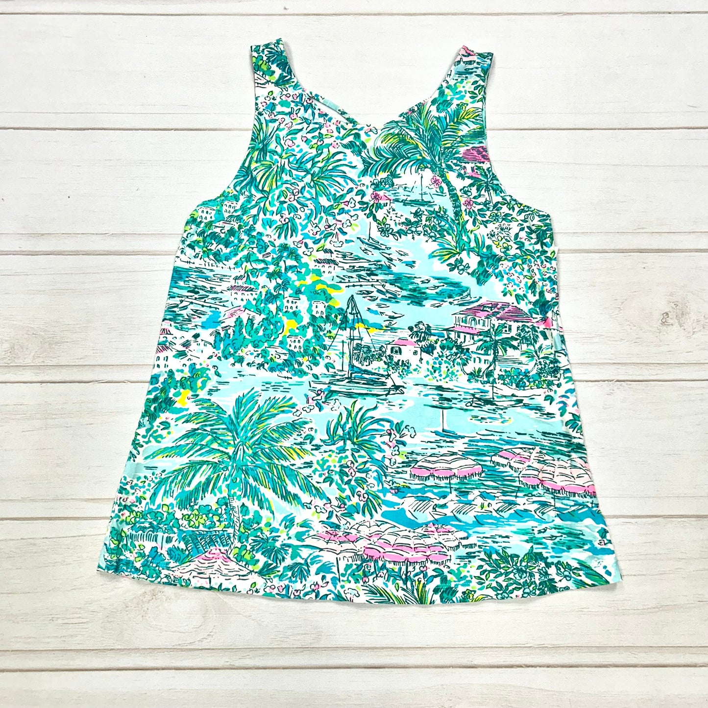 Top Sleeveless Designer By Lilly Pulitzer  Size: Xs