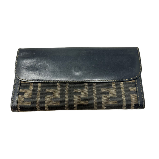 Wallet Luxury Designer By Fendi, Size: Large