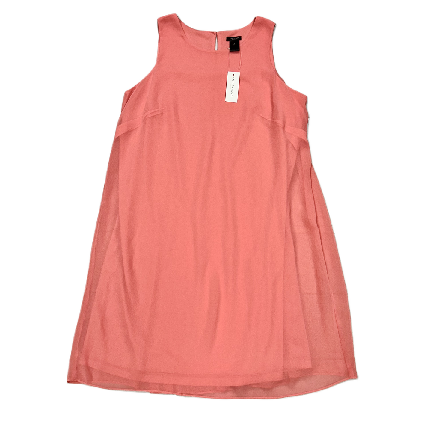 Coral Dress Casual Short By Ann Taylor, Size: M