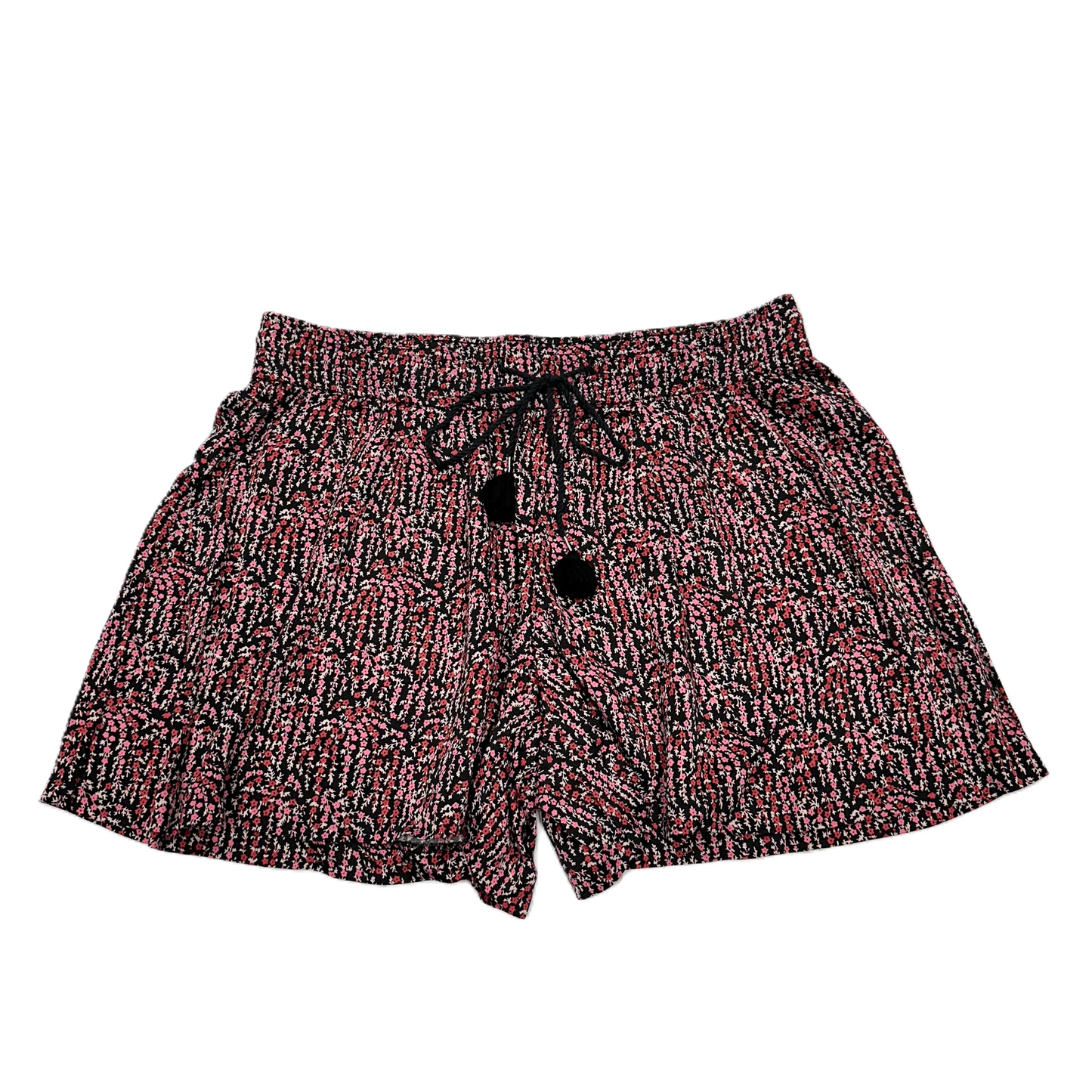 Black & Pink Shorts By Loft, Size: S
