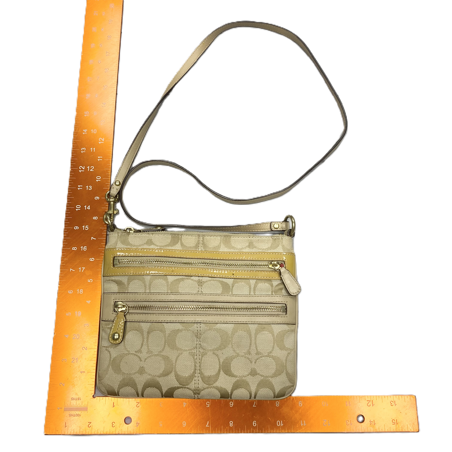 Crossbody Designer By Coach, Size: Medium