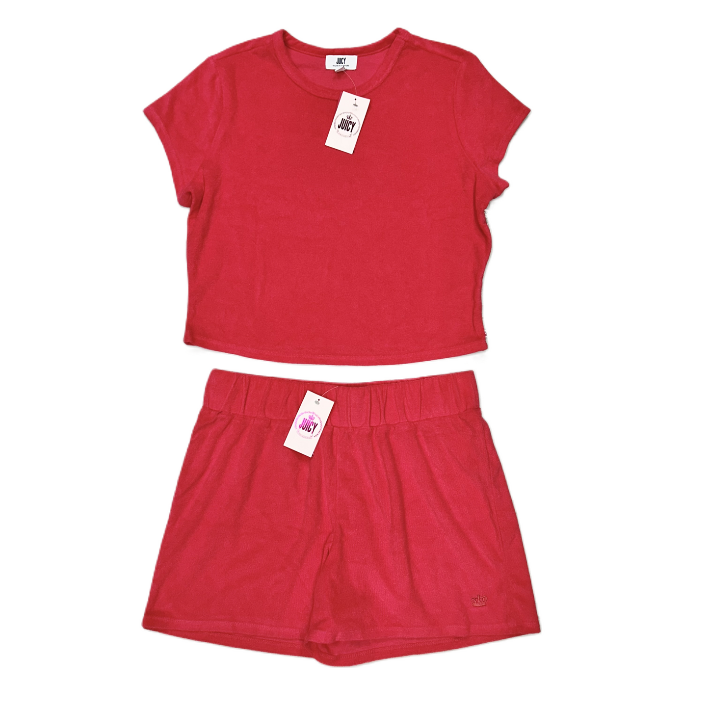 Pink Shorts Set By Juicy Couture, Size: L/Xl
