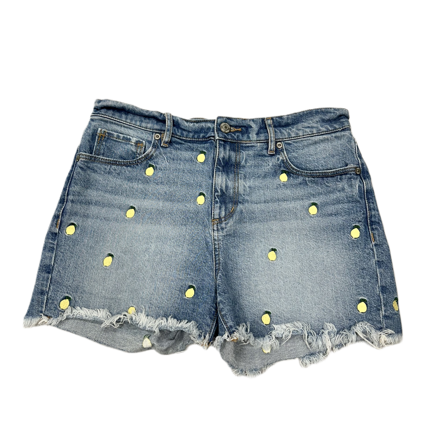 Blue Denim Shorts By Loft, Size: 2