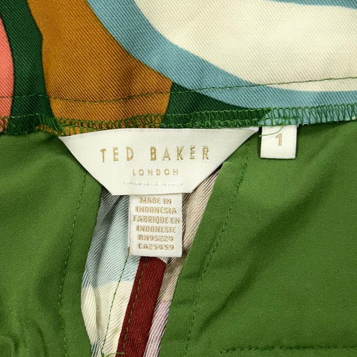 Multi-colored Shorts Designer By Ted Baker, Size: 4