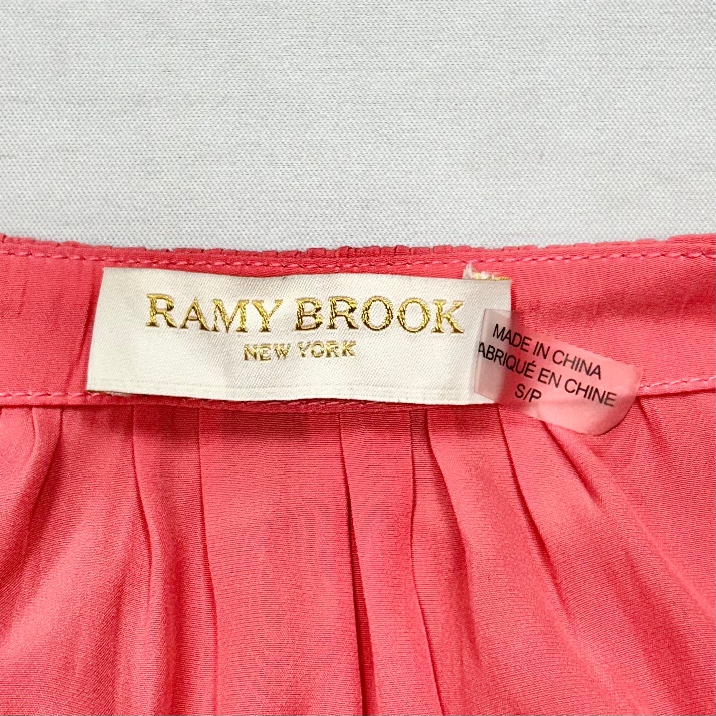 Pink Top Short Sleeve By Ramy Brook, Size: S