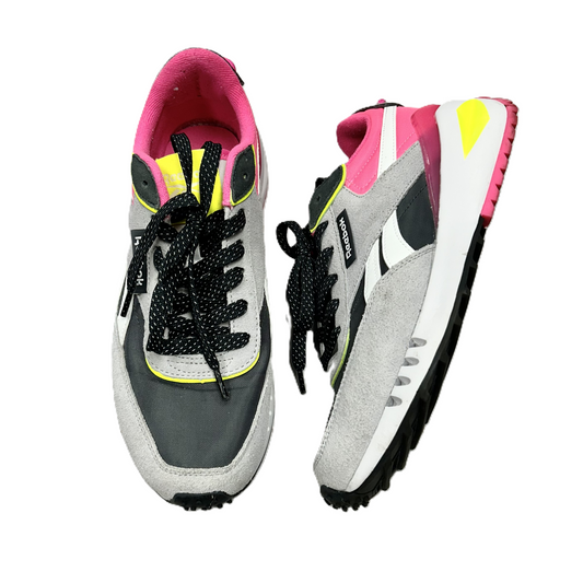 Shoes Athletic By Reebok In Grey & Pink, Size: 8.5