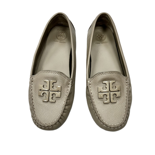 Shoes Designer By Tory Burch In Taupe, Size: 6