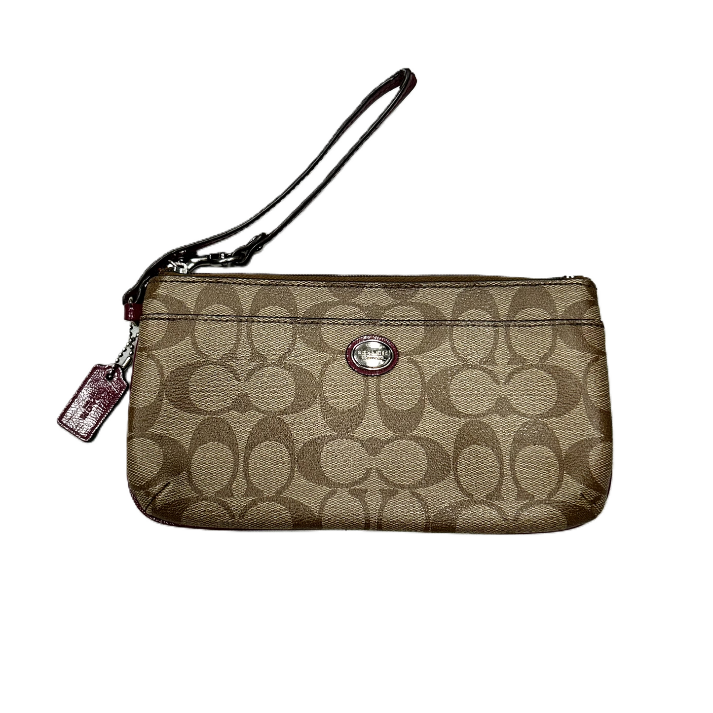 Wristlet Designer By Coach, Size: Medium