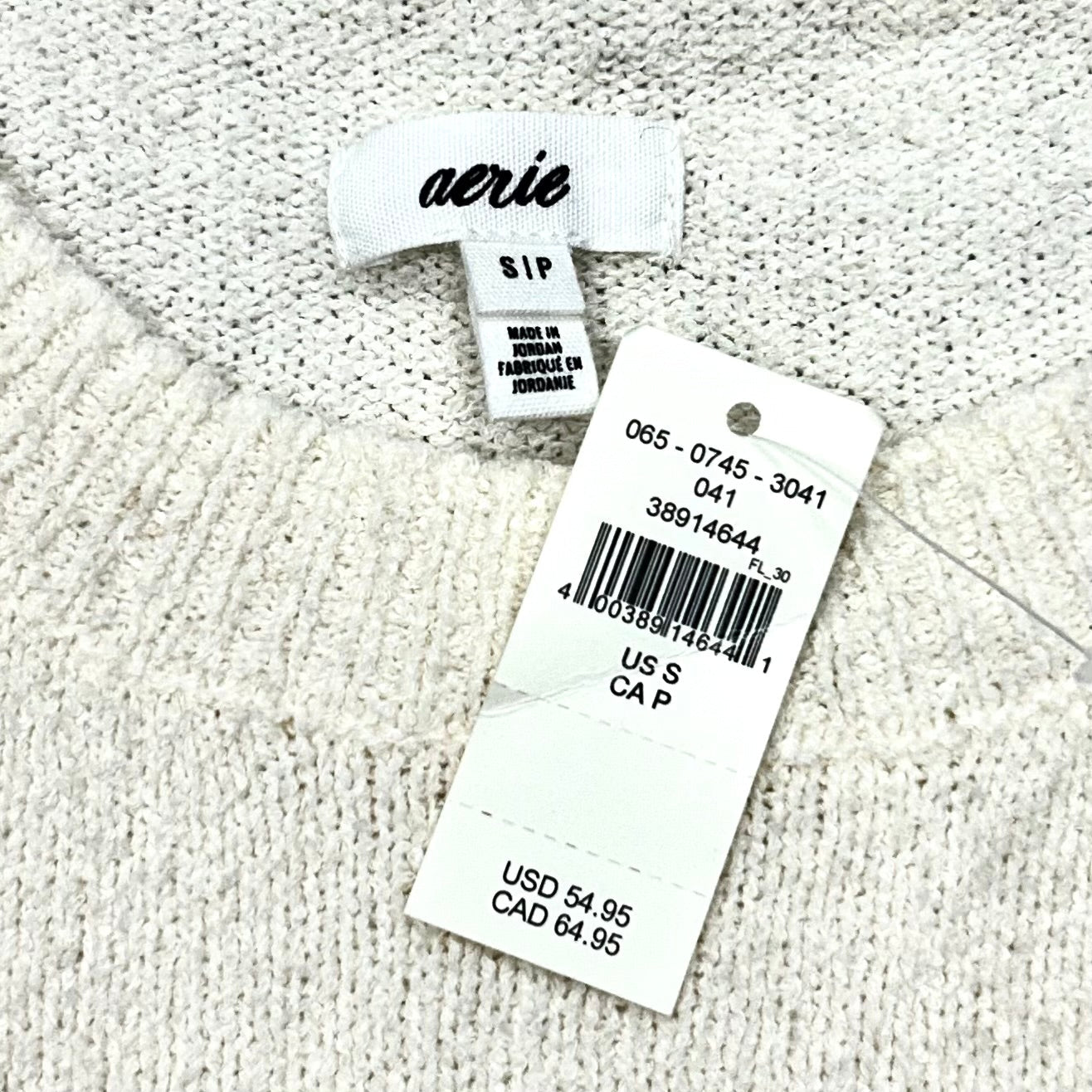 Sweater By Aerie In Cream, Size: S