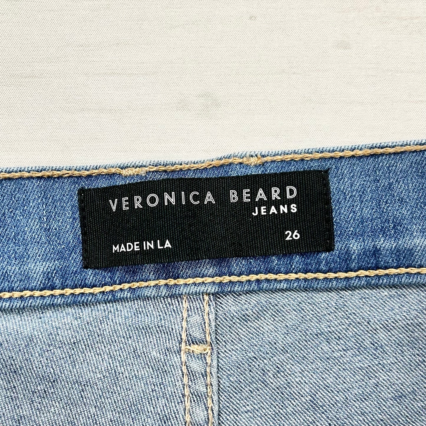 Jeans Flared By Veronica Beard In Blue Denim, Size: 2