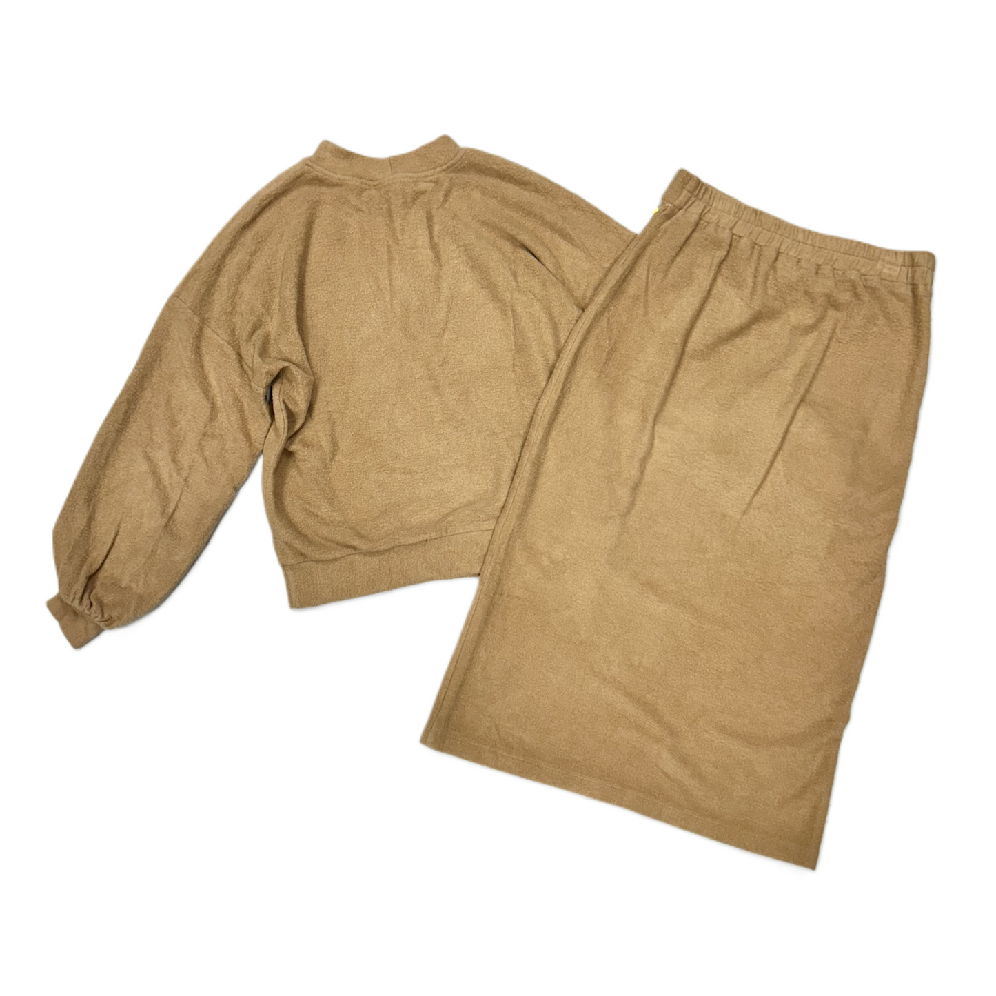 Skirt Set 2pc By Amour Vert In Tan, Size: Xs