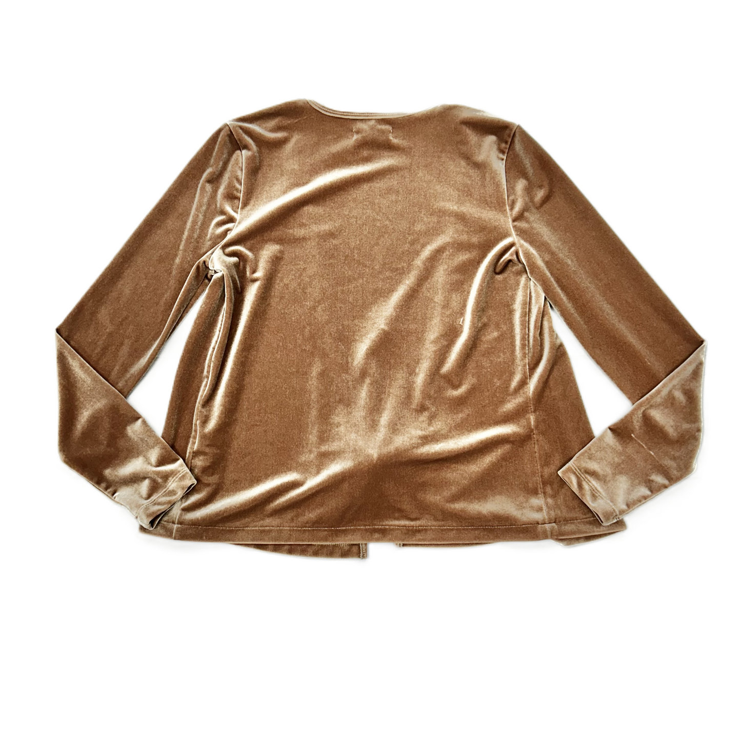 Top Long Sleeve By Madewell In Bronze, Size: S