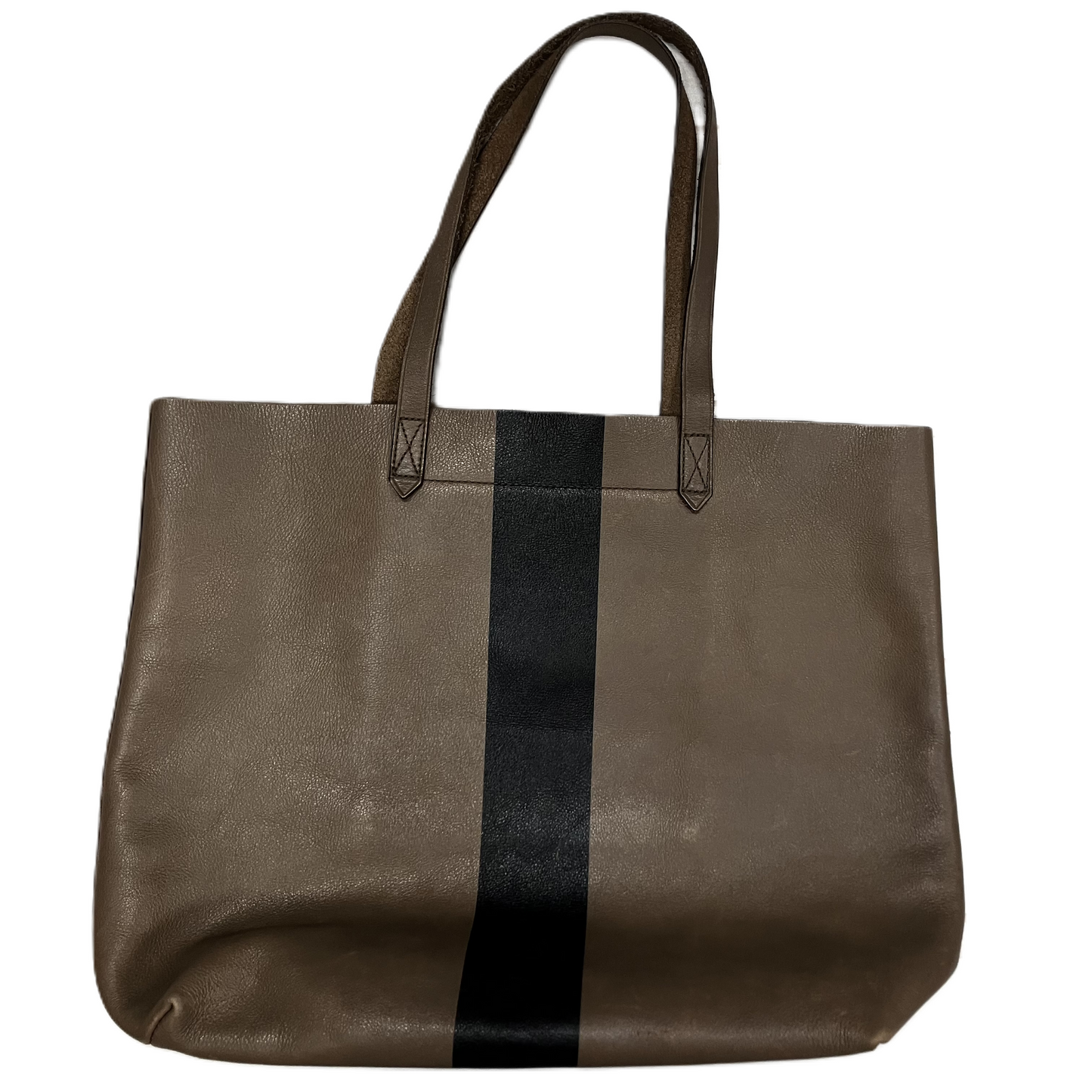 Tote Leather By Madewell, Size: Large