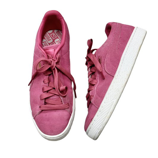 Shoes Sneakers By Puma In Pink, Size: 8