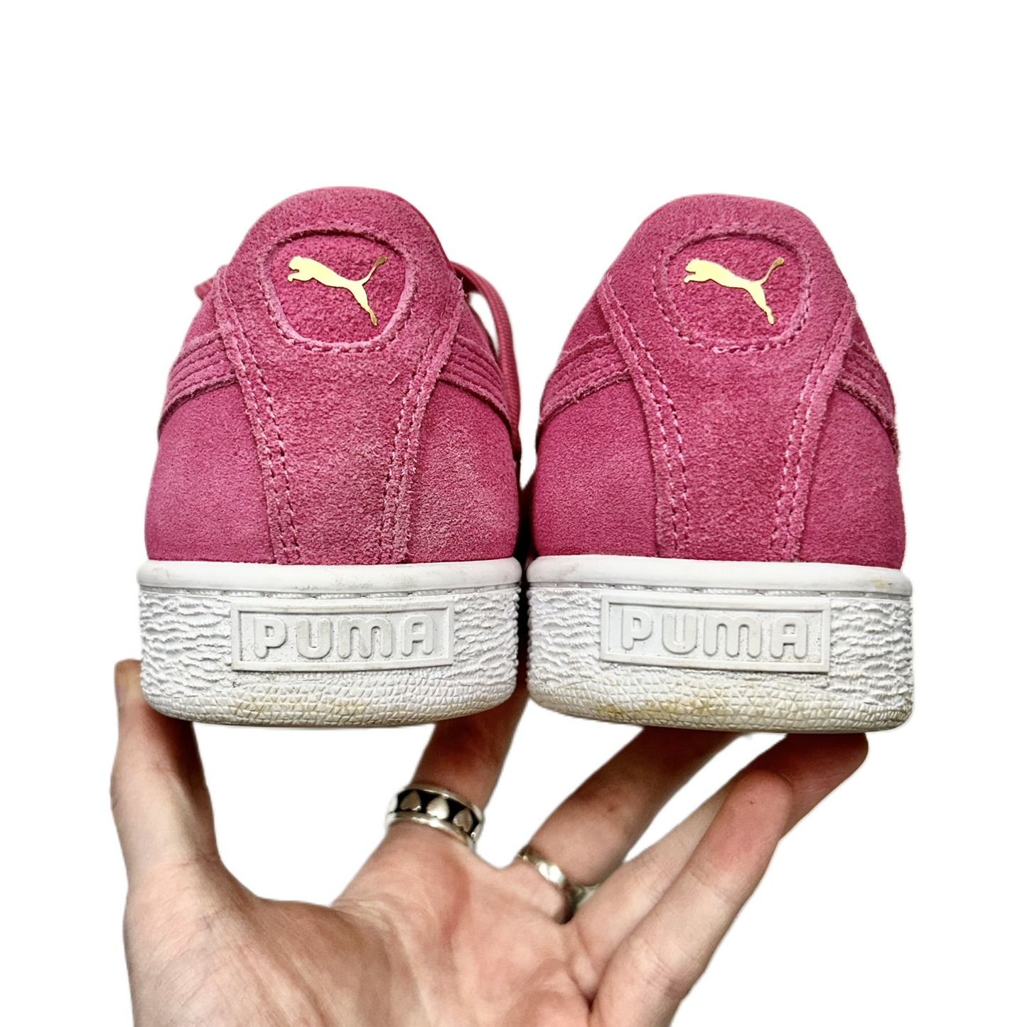 Shoes Sneakers By Puma In Pink, Size: 8