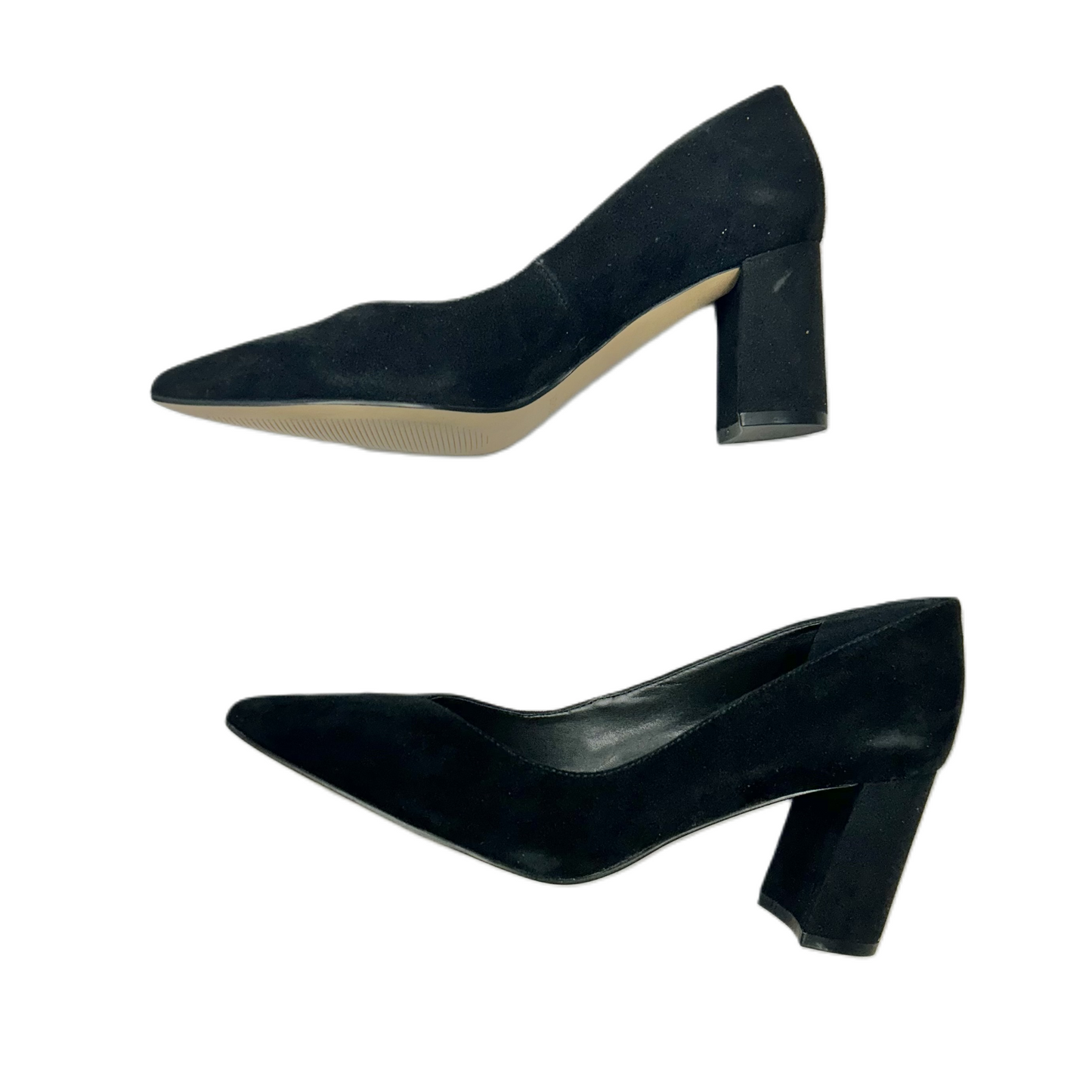 Shoes Heels Block By Marc Fisher In Black, Size: 8.5