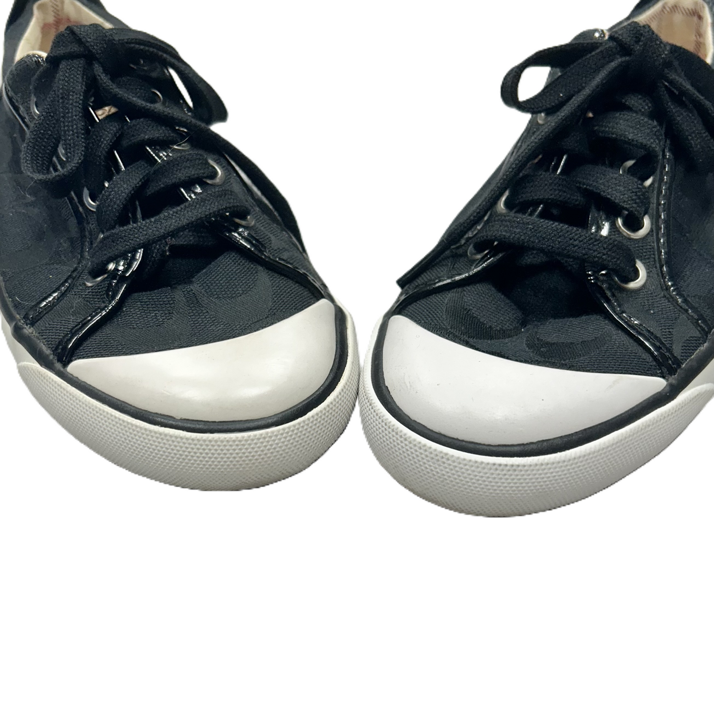 Shoes Designer By Coach In Black, Size: 6