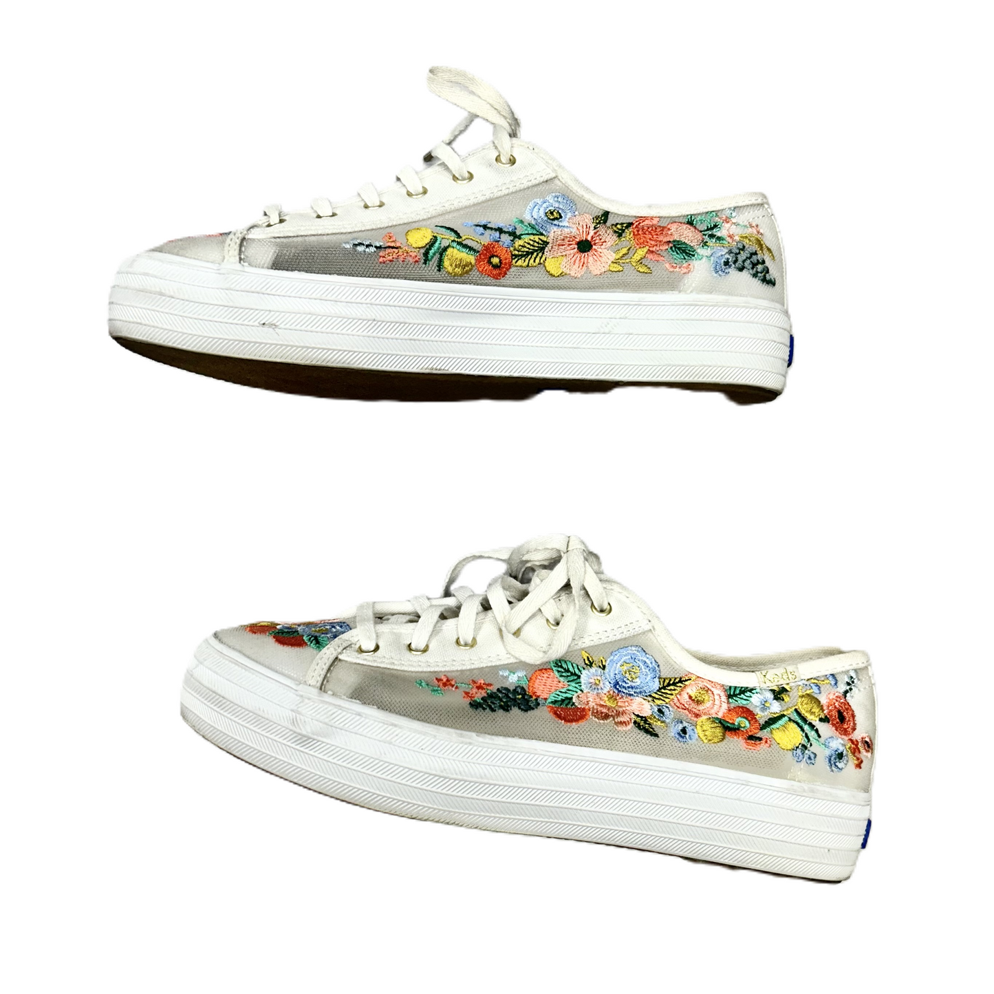 Shoes Sneakers By Keds In Floral Print, Size: 8.5