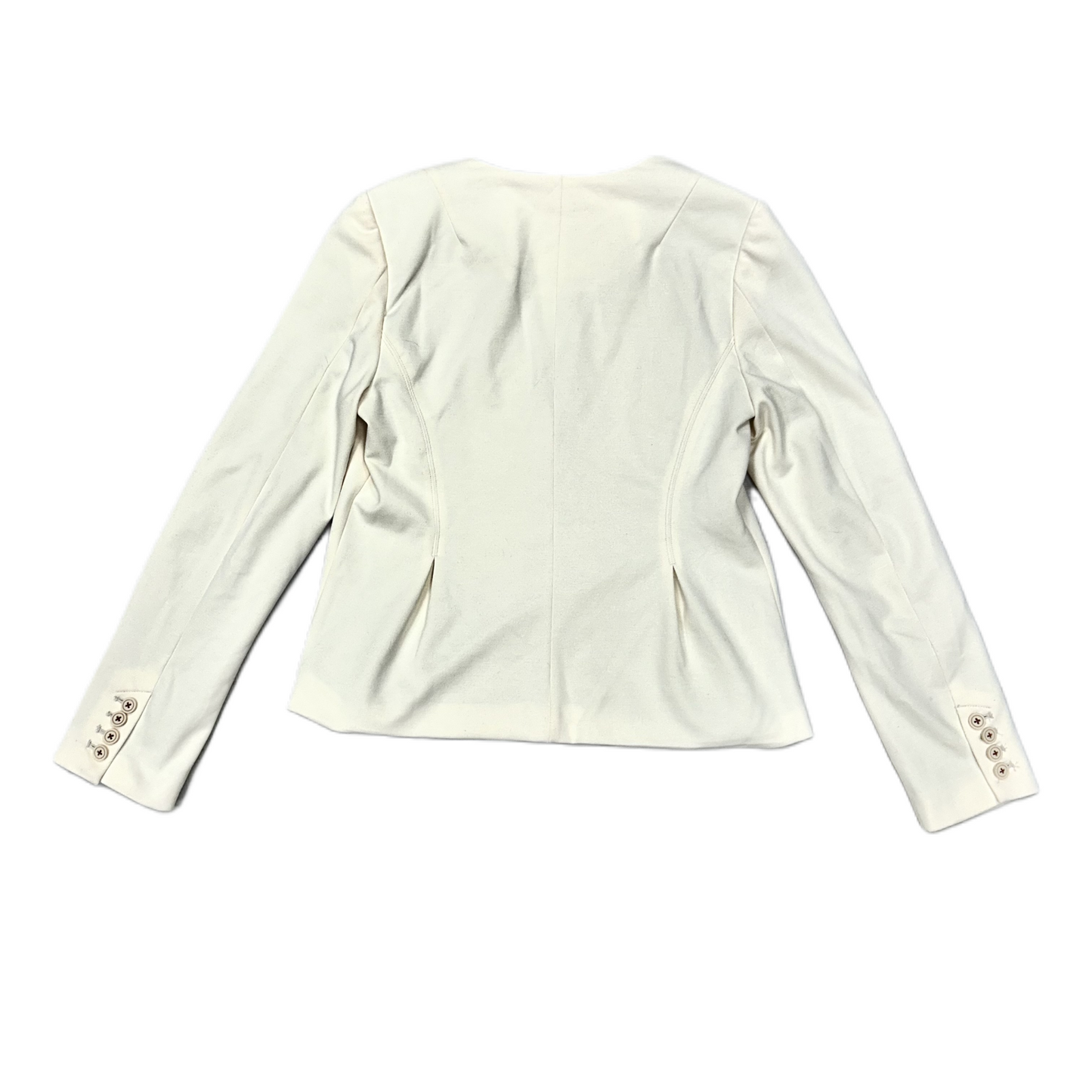 Blazer By Anthropologie In Cream, Size: M