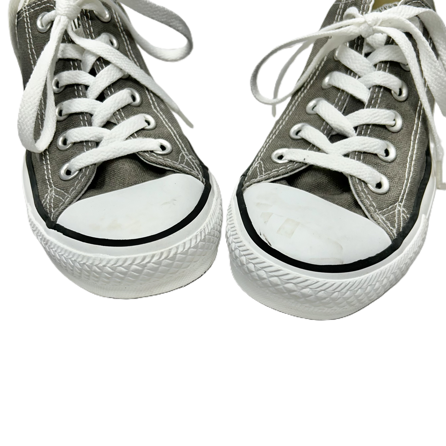 Shoes Sneakers By Converse In Grey & White, Size: 7