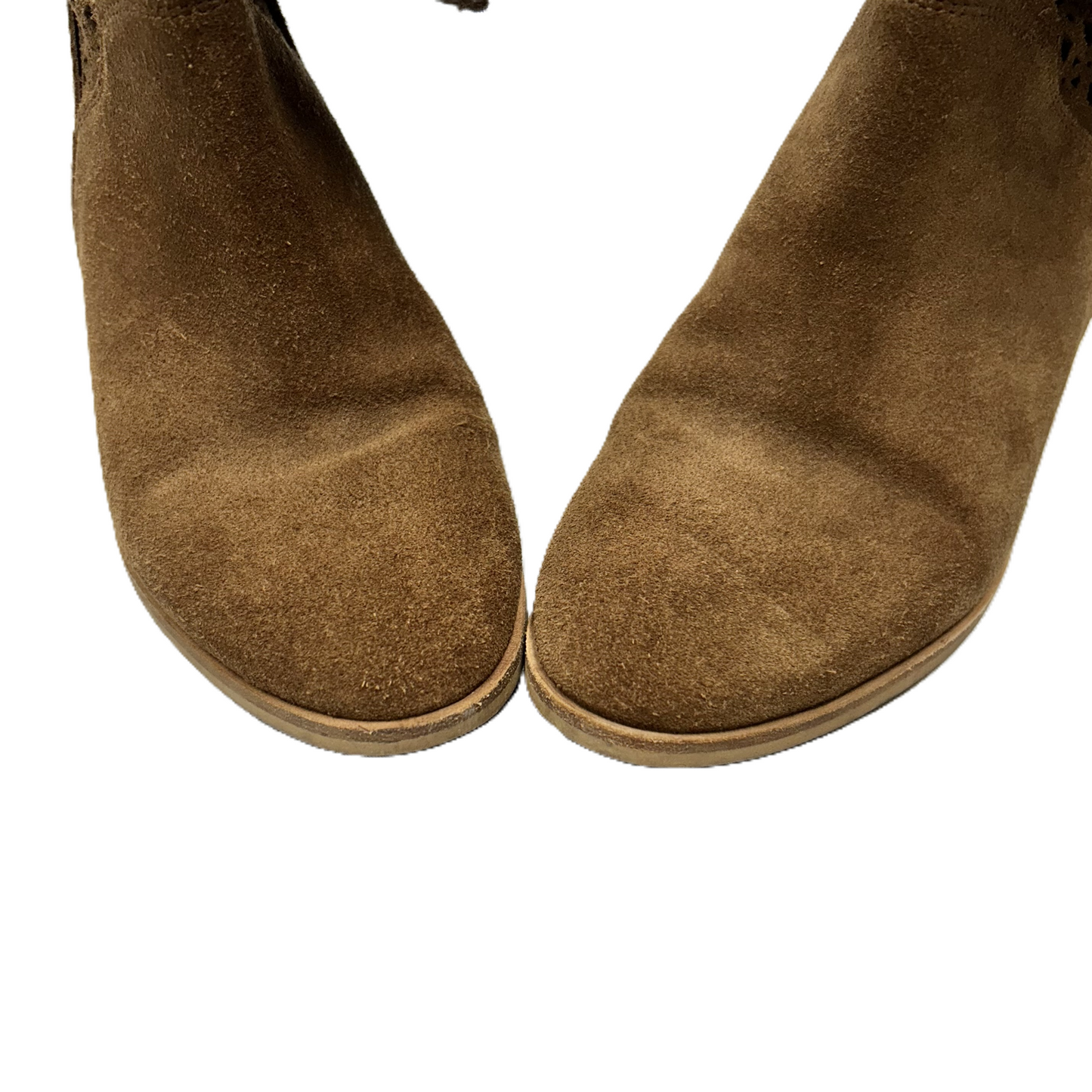 Boots Ankle Flats By Michael By Michael Kors In Tan, Size: 5.5