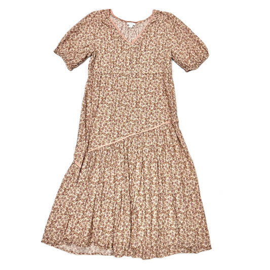 Dress Casual Maxi By Sundance In Pink & Tan, Size: Lp