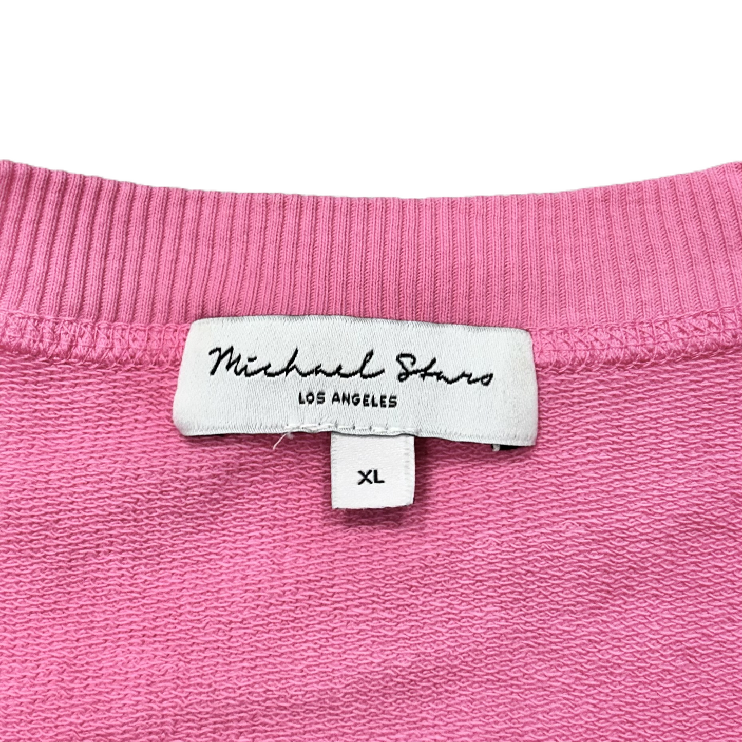 Sweatshirt Crewneck By Michael Stars In Pink, Size: Xl