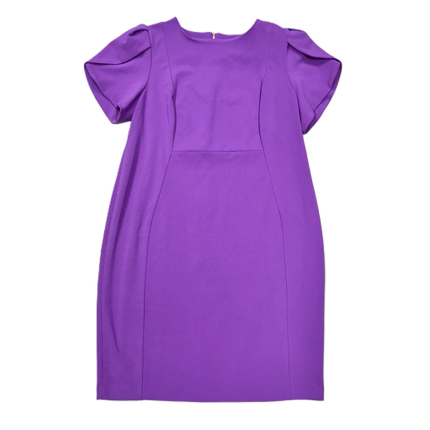 Dress Work By Calvin Klein In Purple, Size: 2x