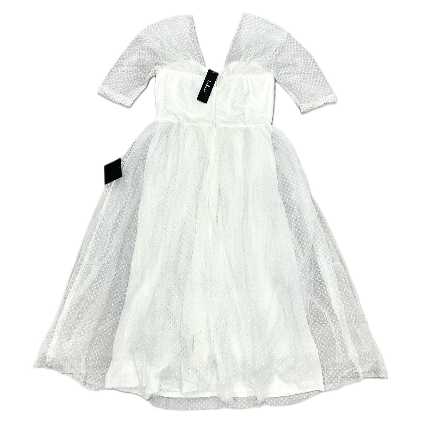 Dress Party Midi By Lulus In White, Size: S