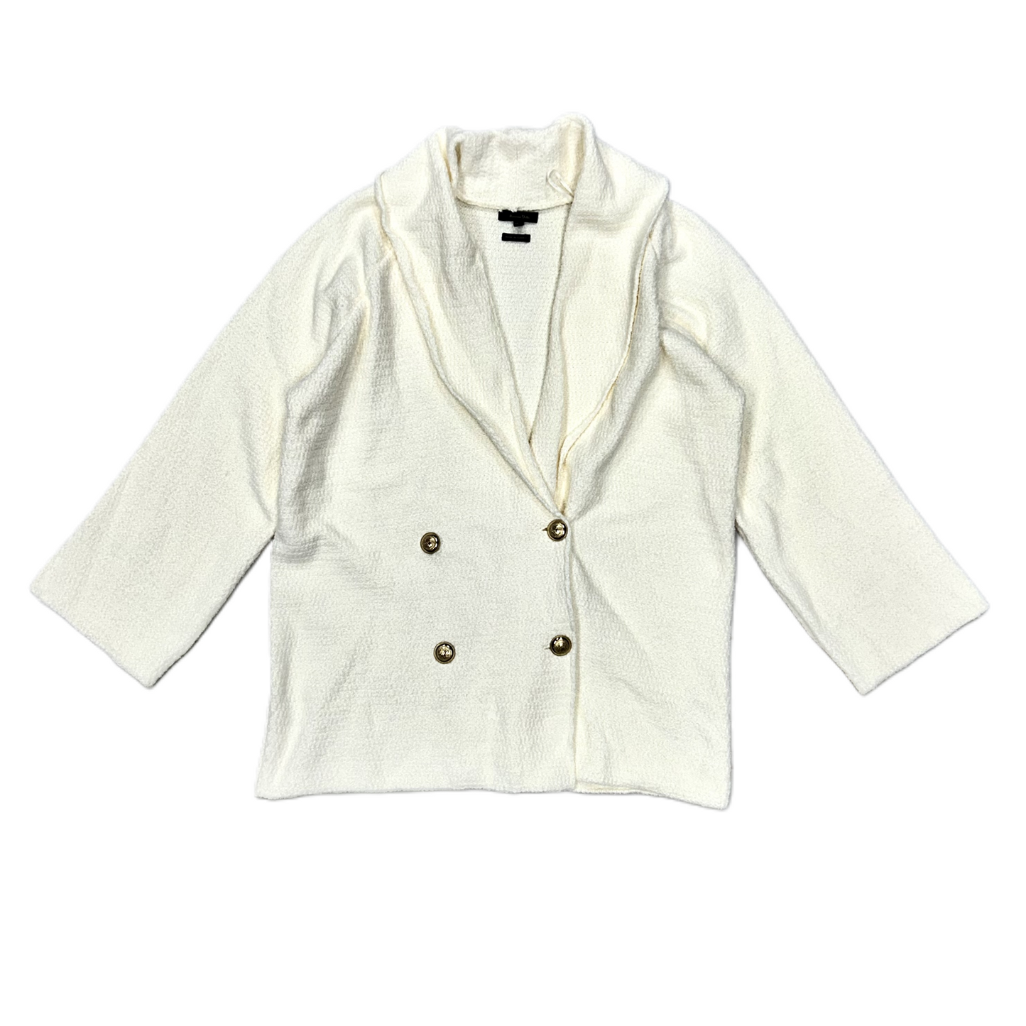 Blazer By Massimo Dutti In Cream, Size: L