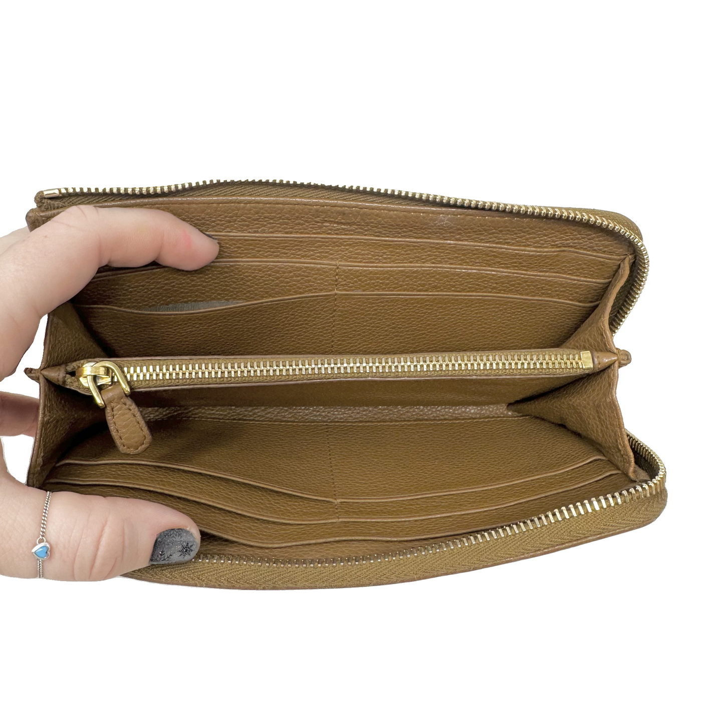 Wallet Luxury Designer By Prada, Size: Medium