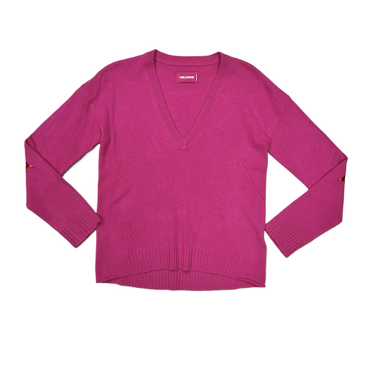 Sweater Cashmere By Zadig And Voltaire In Pink & Red, Size: S