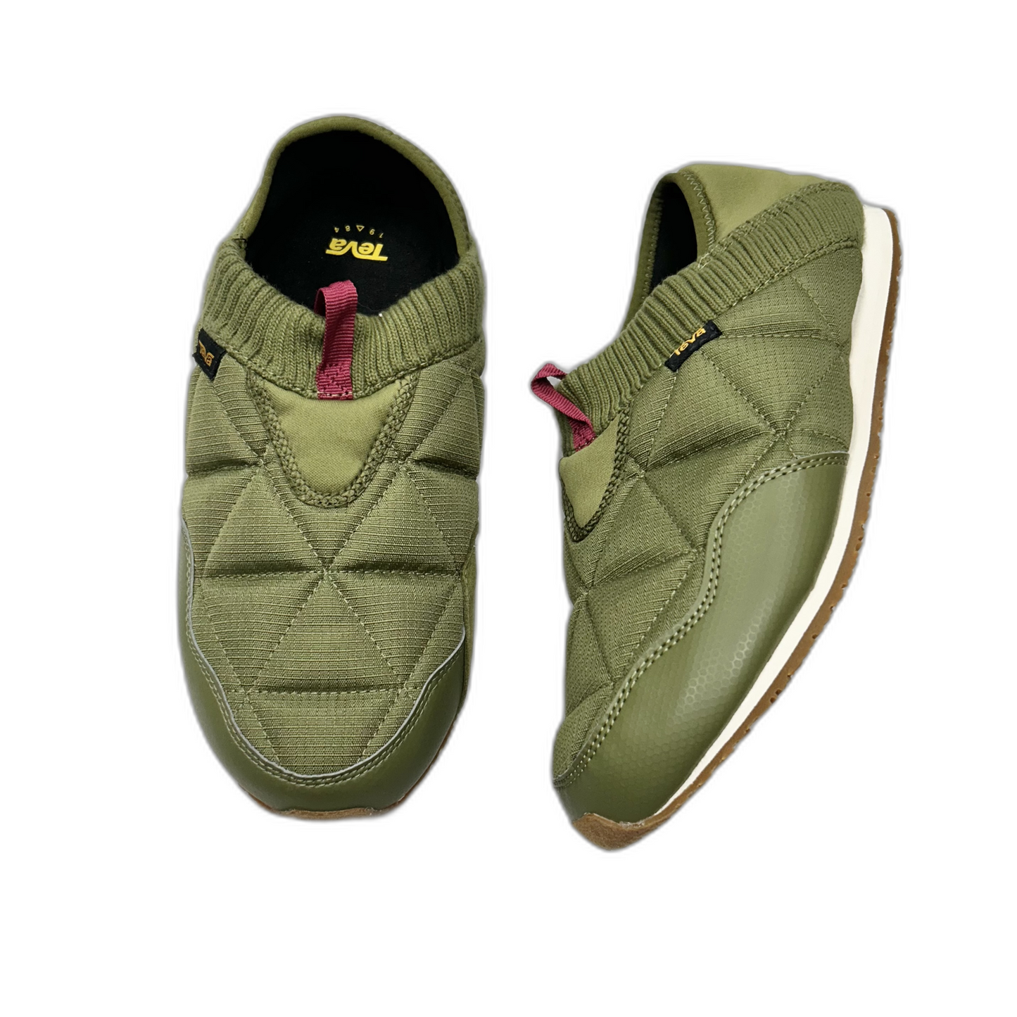 Shoes Flats By Teva In Green, Size: 10