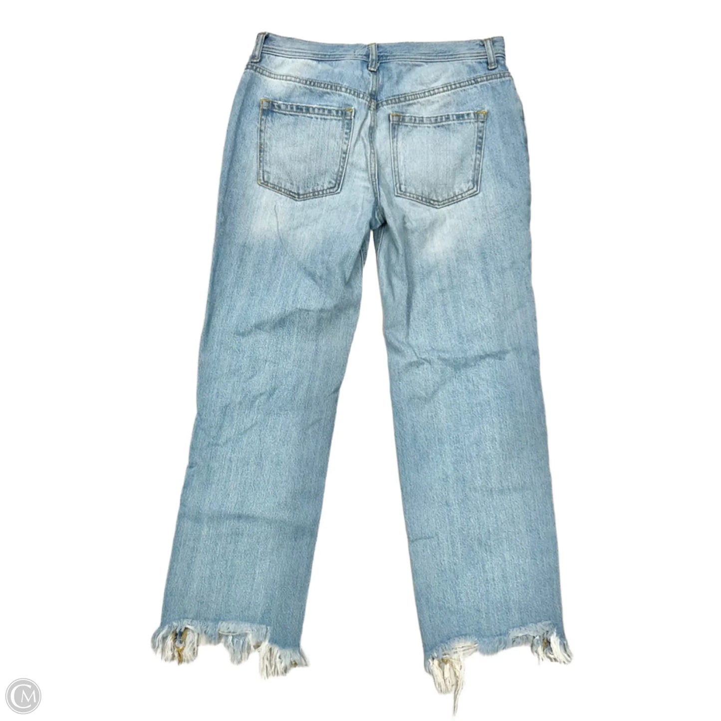 Jeans Straight By We The Free In Blue Denim, Size: 4