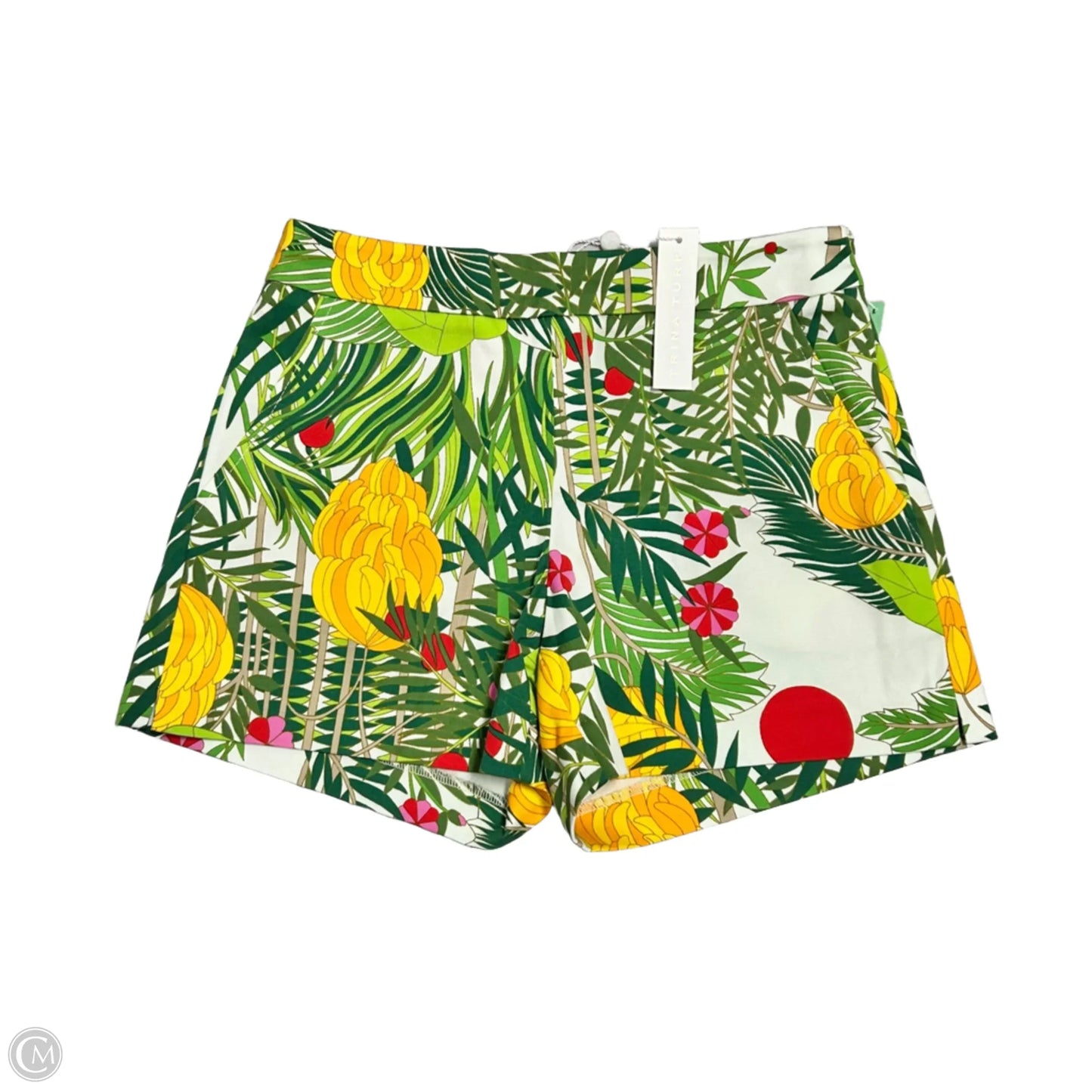 Shorts By Trina Turk In Tropical Print, Size: 0