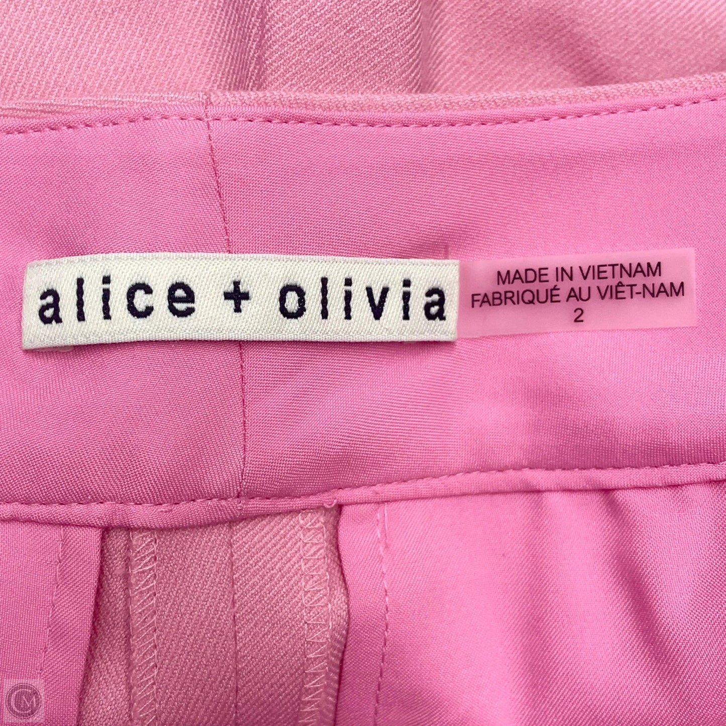 Shorts Designer By Alice + Olivia In Pink, Size: 2